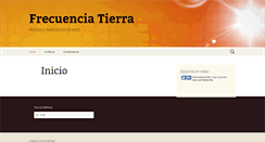 Desktop Screenshot of frecuenciatierra.com