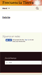 Mobile Screenshot of frecuenciatierra.com